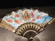 Wachlarz z Włoch lata 90 Świątynia Loreto Włochy