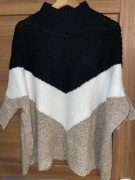 Ponczo / sweter/ golf