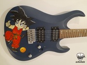 Gitara elektryczna CORT X1 indonezja, custom Dragon Ball