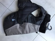 kurtka dla psa szara z miękkim kołnierzem, rozmiar S, NOWE