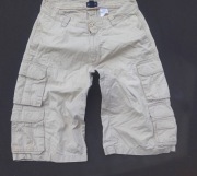 H&M solidne markowe spodenki szorty bojówki cargo W30 duże S