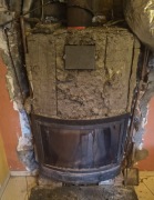 Wkład kominkowy z płaszczem wodnym. Byrski 32kW.