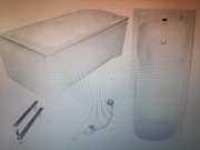 BESCO MAJKA NOVA Wanna akrylowa 170x70 +syfon+nogi