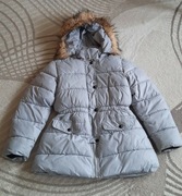 Zimowa kurtka dziewczęca na 146cm wzrostu. 