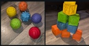 Klocki i piłki sensoryczne 