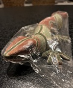 Jaszczurka upominkowa, dekoracyjna - 32 cm, sztuczna masa