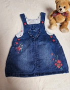 Jeansowa sukienka C&A r. 86