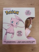 Słuchawki nauszne przewodowe dziecięce Pokemon 
