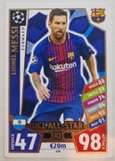 MATCH ATTAX CHAMPIONS LEAGUE 2017-2018 LIONEL MESSI UCL ALL-STAR XI