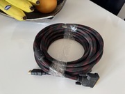 Kabel przewód DVI HDMI 10m 1.3b pozłacane końcówki tłumiki 1600p 1440p