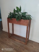 Kwietnik drewniany stojak na kwiaty