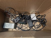 Pudło elektroniki na części mix aparaty telefony switche