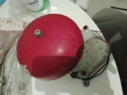 Stare Polskie przemysłowe dzwonki-gongi 