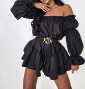 Czarny kombinezon na wyjścia – rozmiar uniwersalny