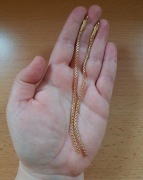 Nausznice z długim łańcuszkiem 