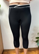Legginsy kolarskie sportowe capri spodenki getry rowerowe Crivit S 36 38