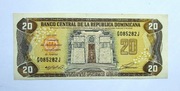 20 Pesos 1992 r.  Dominikana 