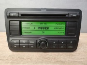 Radio samochodowe Skoda DANCE + kod MP3 AUX Fabia II Roomster Yeti