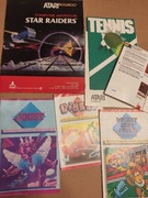 Atari XE i XL Instrukcje do gier 