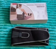 Pas grzewczy z masażem wibracyjnym na plecy. Bezprzewodowy!!!