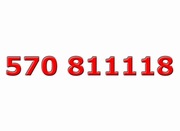 Złoty numer ____ 570 811118 ____ Platynowy - ViP