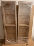 Regał x 2 120x25x35,5cm Dąb Sonoma