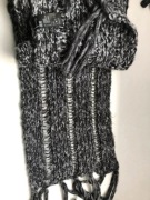 Kup 3 rzeczy zapłać za 2, ciemny szary szal szalik H&M