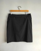 Krótka spódniczka czarna spódnica damska mini elegancka bawełna wiskoza