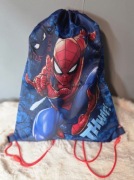 PLECAK WOREK SPIDERMAN SZKOLNY PRZEDSZKOLE GRANATOWY