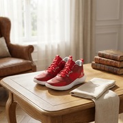 Under Armour Czerwone Buty Koszykarskie Kosz Rozmiar 39 FLOW Breakthru 3 