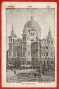 Lódz, Litzmannstadt, kościoł św. Trójcy(158) - 1915 rok