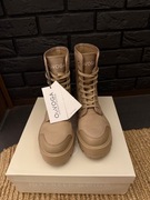 Workery damskie Olavoga, beżowe, rozmiar 38, wkładka 25 cm, nowe z metką 