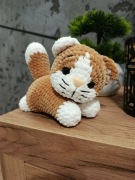 Ręcznie robiony kotek, maskotka, przytulanka Handmade