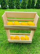 Drewniana półka do domu i ogródka 