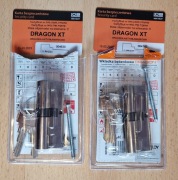 2 x wkładka drzwiowa Dragon XT + kompl. 3 kluczy - klasa C / antywłam.