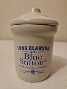 CERAMICZNY POJEMNIK PO SERZE LONG CLAWSON BLUE STILTON - 2 SZTUKI !!!!