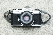 Analogowy Pentax KX  + Rikenon 50mm f:2 + gratis