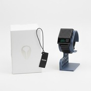 Nixon Dork Too Black - mówiący zegarek - bransoleta stalowa - FULL SET