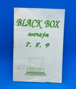 Black Box wersja 7,8,9 - instrukcja