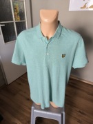 Lyle & Scott koszulka polo męska XL jasny turkus