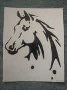 Naklejka na samochód - koń 8- nowa