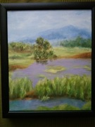 Olejny pejzaż Magi Fabler