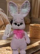 Mądry pluszowy zajączek! 