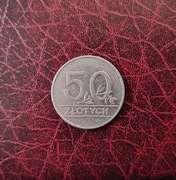 Moneta 50 złotych 1990 rok