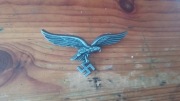 Orzeł orzełek luftwaffe 2 wojna światowa 3 rzesza, metalowy na mundur