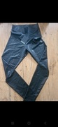 Czarne woskowane leginsy Pieces S/M