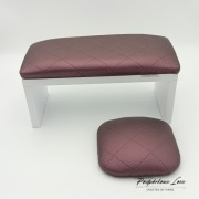 Podpórka do manicure + poduszka pod łokieć, profesjonalna, solidna