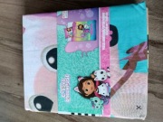 Pościel bawełniana koci domek Gabi, dla dziewczynki 160x200 + 70x80cm