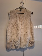 kamizelka wełniana z futerkiem damska 40 Tchibo