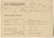 1947 LIST Z POLSKIEGO OBOZU JEŃCA NIEMIECKIEGO WARSZAWA 22 Filtrowa 62 A121
